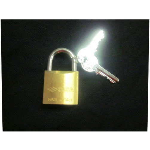 CISA 22010-30 Padlock Solid Brass Lock 220/30 Made in Italy