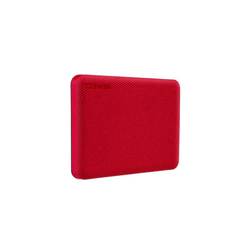 Toshiba Canvio Advance 2TB Portable External Hard Drive USB 3.0, Red - HDTCA20XR3AA