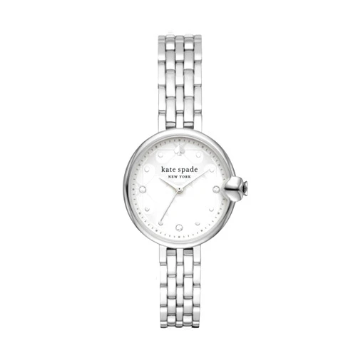 Kate Spade New York Women's Chelsea Park Silver Stainless Steel Bracelet Watch