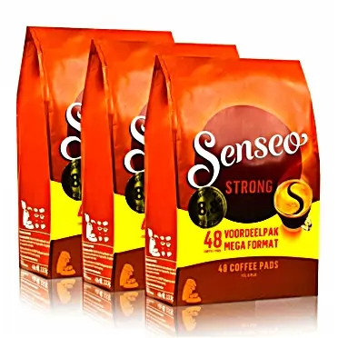 Senseo Dark Roast, New Design, Pack of 3, 3 x 48 Coffee Pods