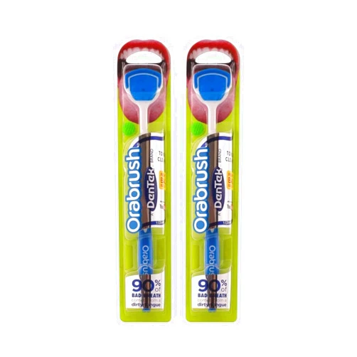 Dentek Orabrush Tongue Cleaner (Pack of 2)
