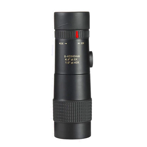 AWSX Monocular Telescope 8-40X40 Compact Retractable Zoom Waterproof Bak4 Professional Hd Ed Glass with Tripod Phone Clip Onlymonocular