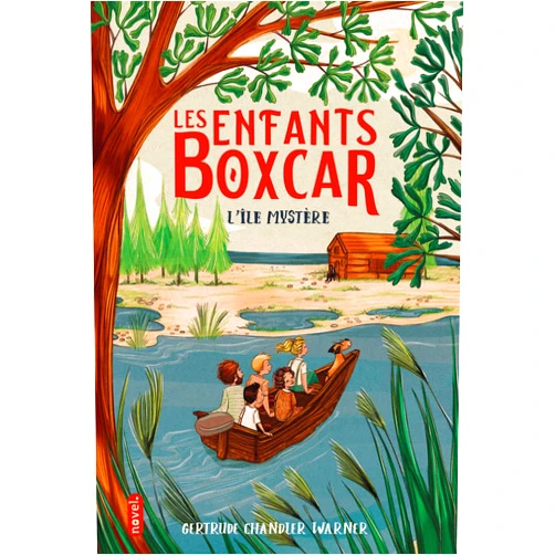 Gertrude Chandler Warner,Marlène Merveilleux,Nathalie Nédélec-Courtès Les Enfants Boxcar : l'île mystère