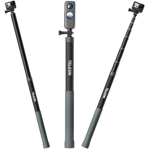 TELESIN G3 Selfie Stick Pole Long Invisible (118