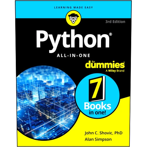 John C. Shovic,Alan Simpson Python All-in-One For Dummies (For Dummies: Learning Made Easy)