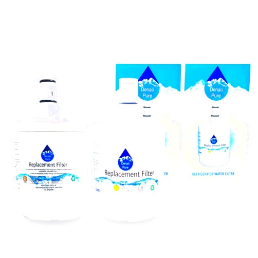 Denali Pure 2-Pack Denali Pure Replacement for 9002 Refrigerator Water Filter - Compatible with 9002 Fridge Water Filter Cartridge