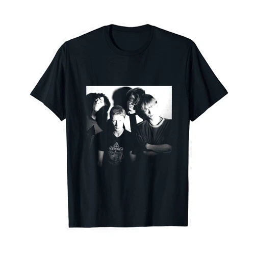 Simon Fowler Photography Blur Band Portrait By Simon Fowler T-Shirt