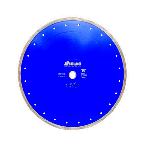 SHDIATOOL 14 Inch Diamond Saw Blade Cutting Porcelain Tile Ceramic Granite Marble Brick