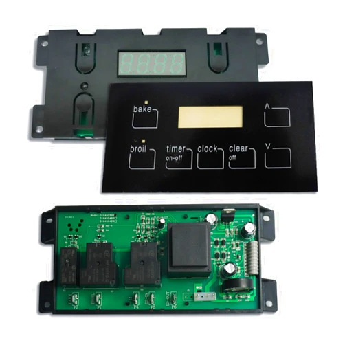 Pschimit.W Upgrade 316455500 Stove Clock Control Board - 7 Button Board Replacement for Frigidaire & Electrolux Oven Range