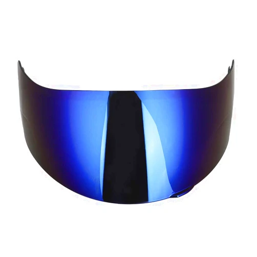 Acouto powersports helmet , Helmet Visor Motorcycle Wind Helmet Lens Helmet Anti-Fog Full Face Motorcycle Helmet Visor Lens Windshield Replacement Fit for AGV K3SV K5(blue)
