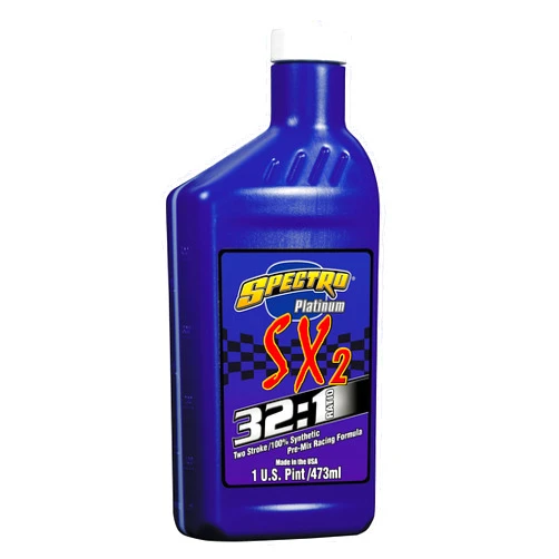 Spectro Oil Spectro O.SPSX321 SX Platinum 32:1 Synthetic 2 Cycle Premix Oil, 1 Pint