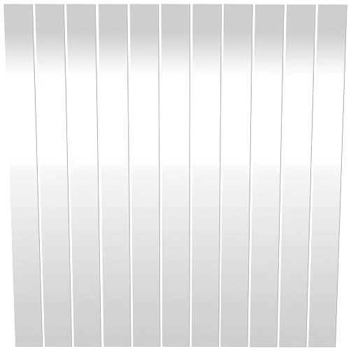 Teziicus 22 Pcs Metal Strips Metal Shim Stock Metal Sheet Metal Shims Gap Filler Trim Strips, 12