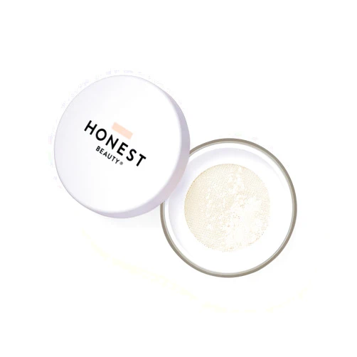 Honest Beauty Invisible Blurring Loose Powder | VEGAN | Blur, Mattify & Set Makeup, Beige, 0.56 oz
