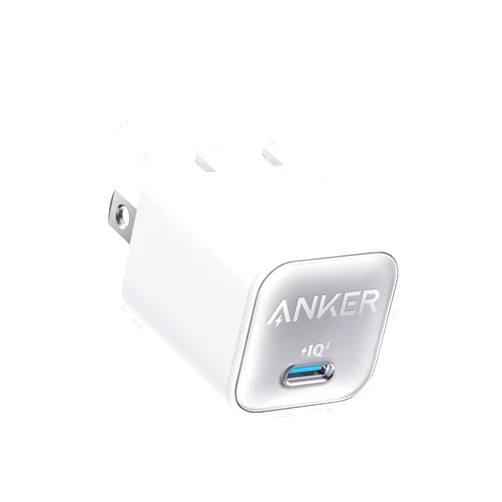 Anker USB C GaN Charger 30W, Anker 511 Charger (Nano 3), PIQ 3.0 Foldable PPS Fast Charger for iPhone 15/15 Pro/14/14 Pro Max/13, Galaxy, iPad (Cable Not Included) - Aurora White