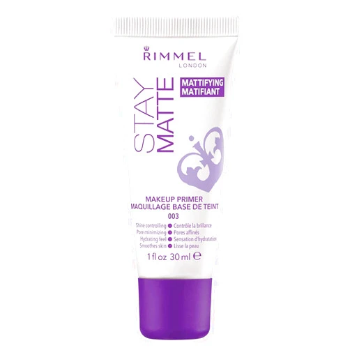 Rimmel London Stay Matte - 003 - Primer, Ultra-Lightweight, Controls Shine, Doesn’t Feel Greasy, 1oz