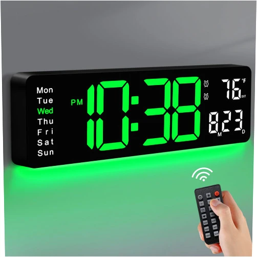 MASHI Digital Wall Clock, 16