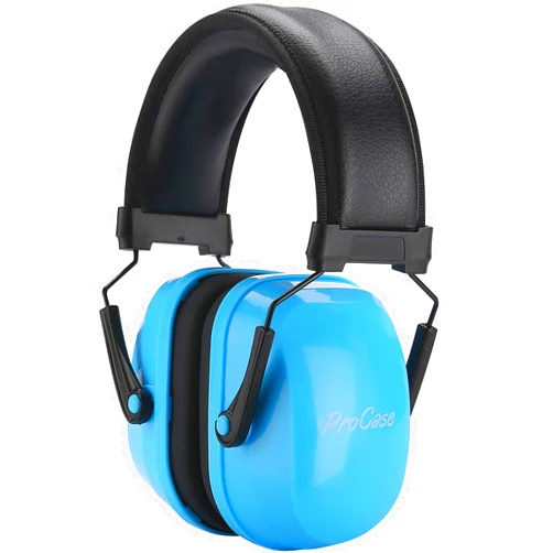 ProCase Kids Ear Protection, SNR 29 dB Noise Cancelling Headphones for Autism Children Toddler, Sound Proof Noise Reduction Earmuffs for Fireworks, Flight, Concert -Blue