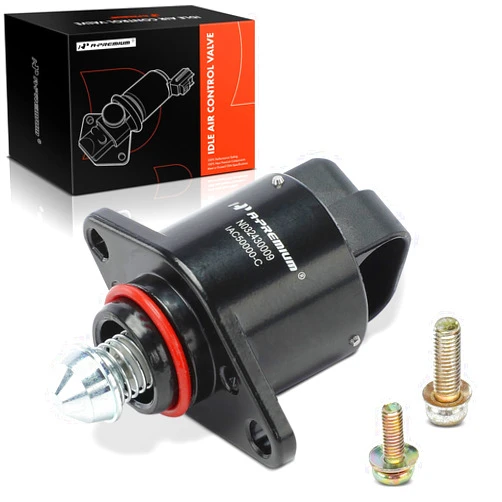 A-Premium Fuel Injection Idle Air Control Valve Compatible with Chevy, GMC, Olds., Pontiac, Buick Cars - 1986-2005 - Camaro, Corsica, Venture, B6000, Alero, Impala, Sunbird, Grand Am, Century & More