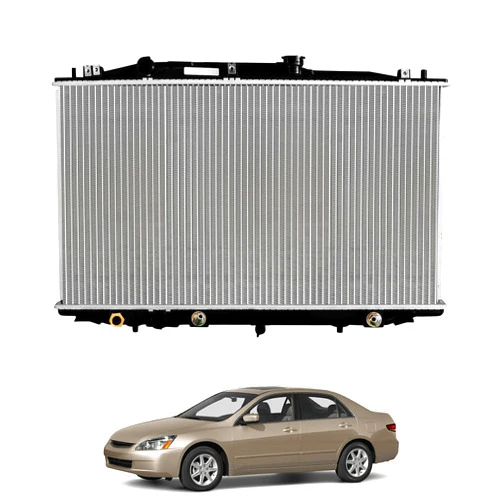 LZWELL 2797 Radiator Compatible with 2003 2004 Accord 2.4L All Trims 2005 2006 2007 Accord 2.4L Denso Design, Car Radiator Engine Cooling radiador