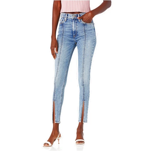 HUDSON Women's Barbara High Rise, Skinny, Cropped Jean