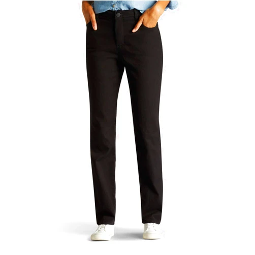 Lee Women’s Instantly Slims Classic Relaxed Fit Monroe Straight Leg Jean