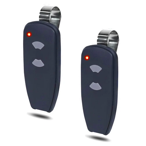 LUX5CPCAR 2 Pack M3-2312 For Marantec Garage Door Remote M4500e, M4700e, Martin DC2500, DC3700 with Shade Clip, For Marantec Garage Door Opener 315 MHZ 2-Button Digital 382 Garage Door Opener Remote Transmitter