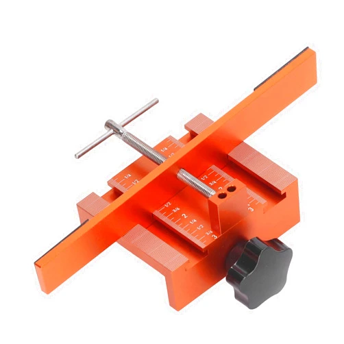 Fabater Cabinet Door Mounting Jig, Cabinet Hardware Jig Tool with Upgraded Support Arm and Clamp, Aluminum Alloy Body Heavy Duty Tool for Installing Cabinets with Face Frame or Frameless