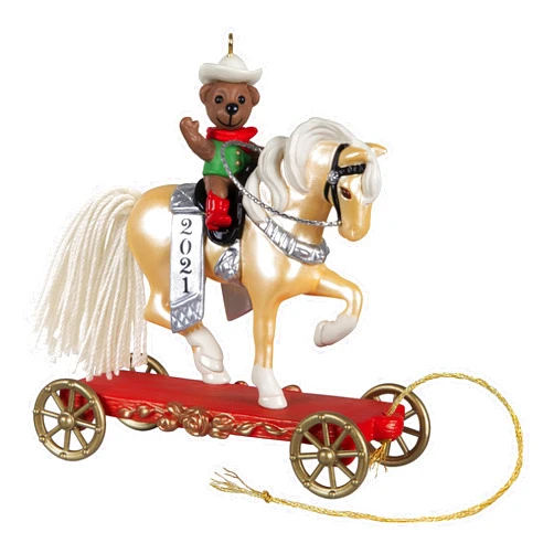 Hallmark Keepsake Christmas Ornament, Year Dated 2021, A Pony for Christmas