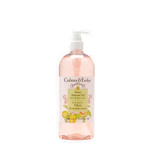 Generic Crabtree and Evelyn SWEET ALMOND OIL Bath & Shower Gel 33.8 Fl Oz