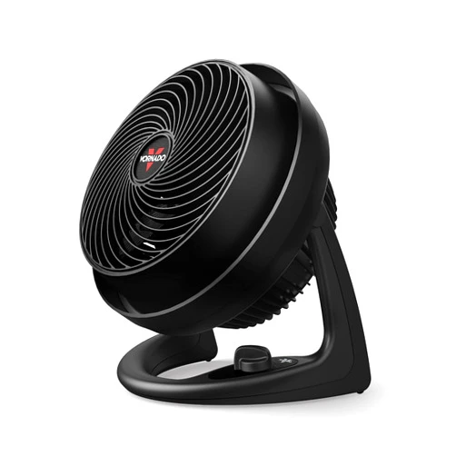 Vornado 610 Whole Room Air Circulator Fan with 3 Speeds, Black, Medium