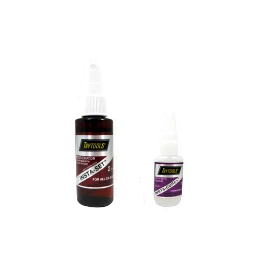 DKLECHUI BSI / Taytools Bob Smith Industries Combo Pack with 1 OZ Medium Viscosity Insta-Cure + TM Cyanoacrylate CA Super Glue and 2 OZ Accelerator Insta-Set TM