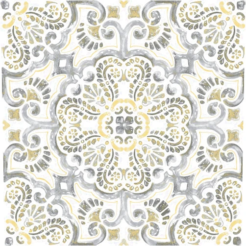 FloorPops FP2947 Antico Peel & Stick Floor Tiles, Multicolor