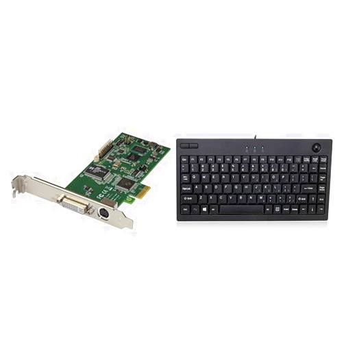 StarTech.com StarTech 1080P 60FPS PCIe Video Capture Card Bundle with Adesso AKB-310UB Mini Trackball USB Keyboard