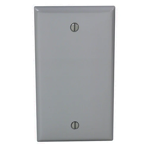 Leviton 80714-GY GY WP 1G BLANK BOX MNT THERMOPL