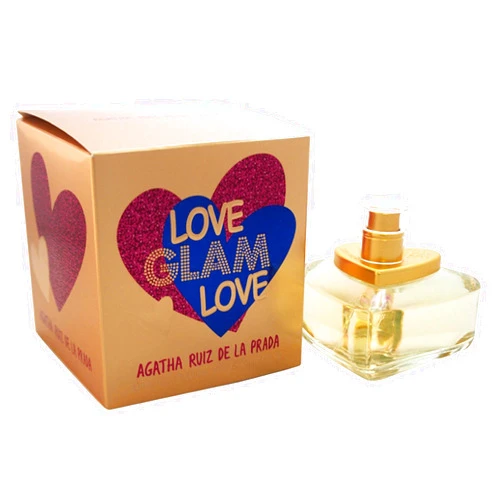 Agatha Ruiz De la Prada Love Glam Love Eau de Toilette Spray for Women, 2.7 Ounce