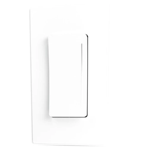 ELEGRP Dimmer Switch, Touch Dimmer Light Switch for LED Lights 150W, INC/HAL 450W, Single Pole LED Dimmer Switch, Needs Neutral Wire, Wall Plate Included, UL Listed, 1 Pack, White