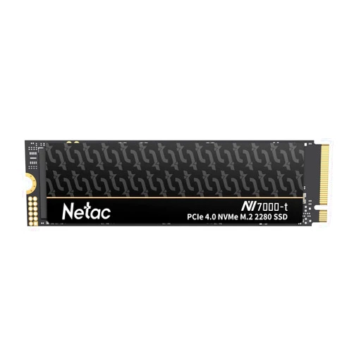 Netac 1TB PCIe Gen4x4 M.2 SSD Up to 7,300 MB/s NVMe Internal SSD with Aluminum Heatspreader High-Performance Storage for Desktop and Laptop PCs Works with PS5, NV7000-t