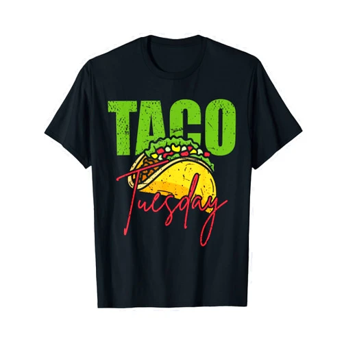 Funny Mexican Food Foodie Taco Lover Gift Funny Mexican Taco Lover Taco Tuesday Foodie Mexico Taco T-Shirt