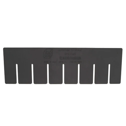 Quantum Storage Systems Short Divider, Black