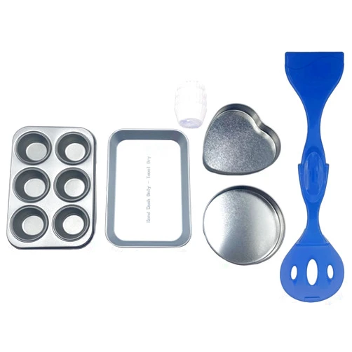 JDS Toy Ultimate Easy Bake Accessory Kit, Includes 4 Pans, 1 Cupcake Tray, 75 Cupcake Liners, and a Spatula
