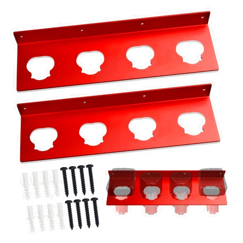 Huthbrother 2-Pack Battery Holder W/Screws for Milwaukee M12, 12V Battery Holder Milwaukee, Wall Mount for Milwaukee 12V Batteries