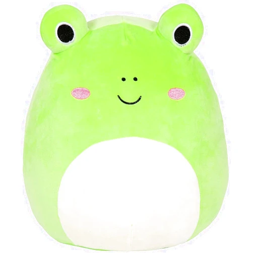 Squishmallows Official Kellytoy Plush 8 Inch Squishy Soft Plush Toy Animals (Wendy Frog) 8 Inch Wendy Frog