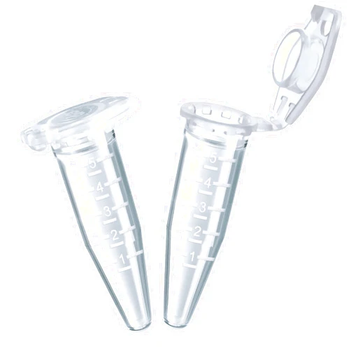 LABINVO 5ml Sterile Microcentrifuge Tubes with Safe-Lock Cap, Pack of 200, Max.RCF25000×G Conical Bottom Centrifuge Tubes, PP Material, Molded Graduation 10.5x51mm, IN-MT50A