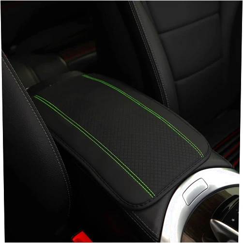 CEAVNI Car Center Console Pad for SUV, Truck, Car, Leather Waterproof Car Armrest Seat Box Cover, Car Center Console Cover for Most Vehicle 12.89