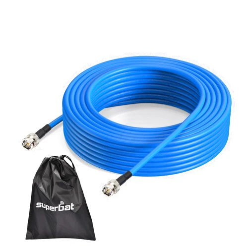 Superbat SDI Cable BNC Cable 3G/6G/12G (Belden 1694A)，10FT/15FT/30FT/50FT/75FT/100FT/200FT,Supports HD-SDI/3G-SDI/4K/8K，SDI Video Cable Precision Video Cable(1Pcs)