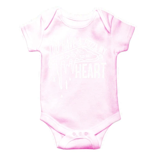 CBTwear You Have a Pizza My Heart - Pizza Love for Little Ones - Funny One-piece Infant Baby Bodysuit