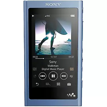Sony NW-A55 16GB High-Resolution Digital Music Player Walkman Moonlit Blue(International Version/Seller Warranty)