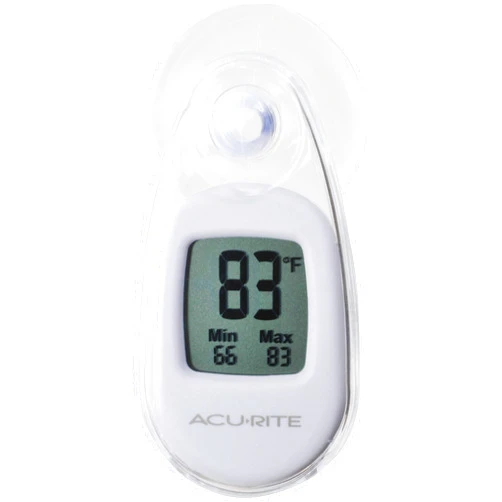 AcuRite Suction Cup Thermometer, White - 00315CADIA1
