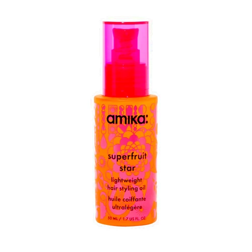 amika superfruit star lightweight hair styling oil
