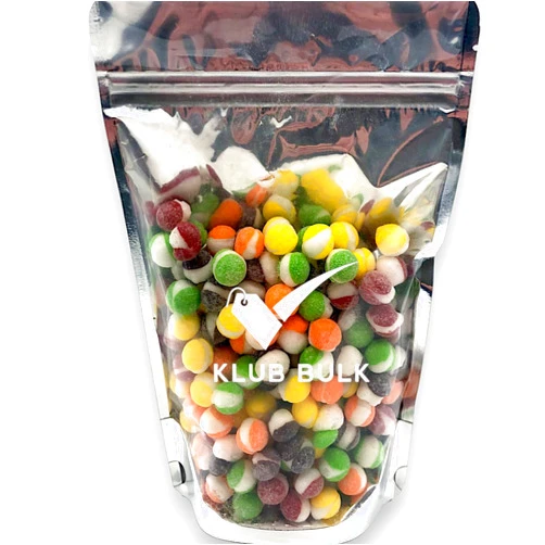 Klub Bulk Premium Freeze Dried Candy Sour Skittles-1 lb Fruity Crispy Crunchy Sour Candy Popping into a Unique Shape Bursting With Flavors-Delicious Candy Freeze Dried for Ultimate Freshness Perfect for Valentine's Day, Easter, Halloween, & all Holidays! Ideal for Candy Bowls, Dessert Tables, Parties, Snacking and Sharing, and More(16 oz)